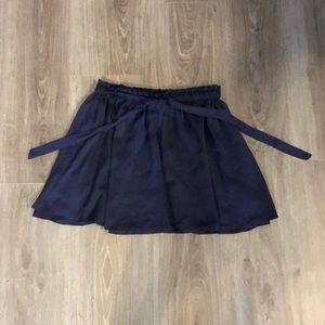 Aritzia blue skirt